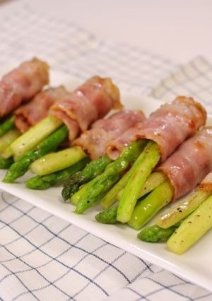 アスパラベーコン-レシピのメイン写真
