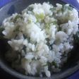大根の葉のズボラ混ぜ御飯