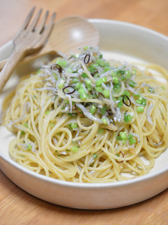 瀬戸内しらすのペペロンチーノ-レシピのメイン写真