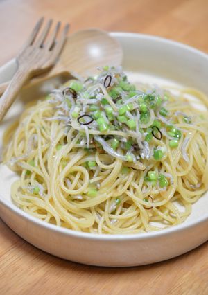 瀬戸内しらすのペペロンチーノ-レシピのメイン写真