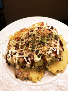 お好み焼き チーズ入り-レシピのメイン写真