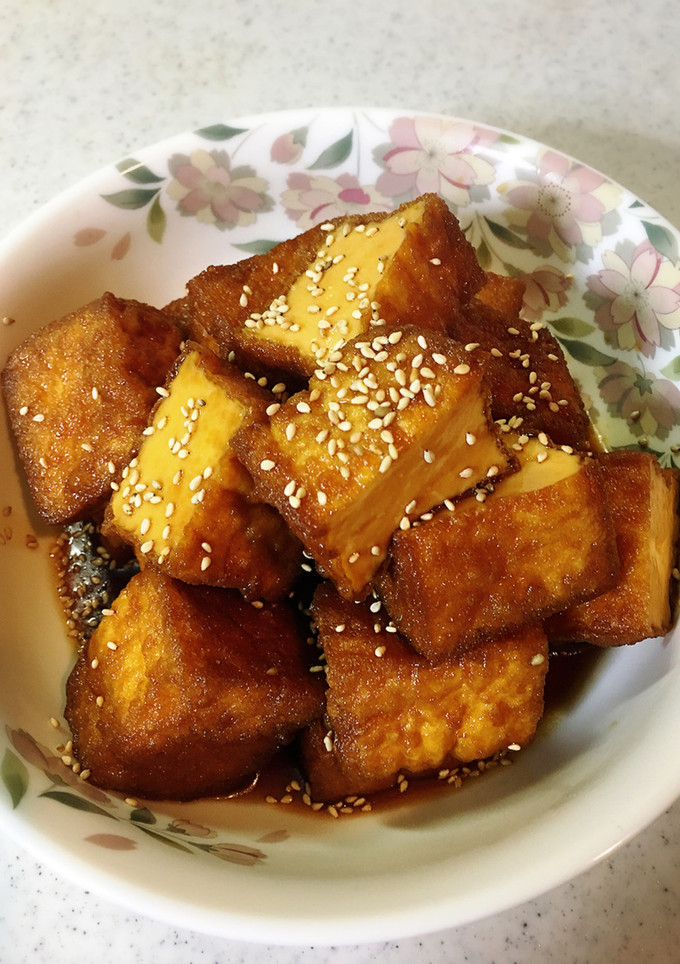 揚げ豆腐の煮物-レシピのメイン写真