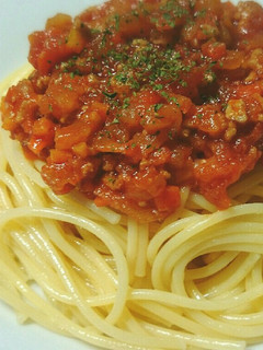 ミートソースパスタ❁-レシピのメイン写真