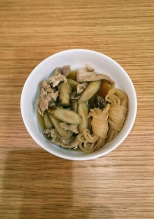 豚肉とごぼうのシンプルな煮物。-レシピのメイン写真