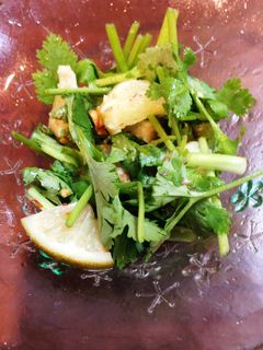 レモン酢大活躍♡パクチーサラダ-レシピのメイン写真