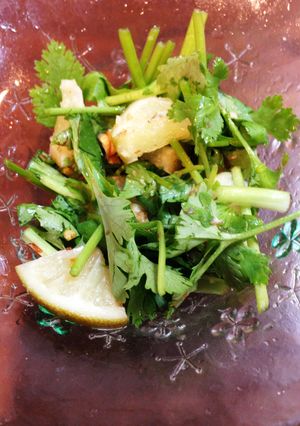 レモン酢大活躍♡パクチーサラダ-レシピのメイン写真