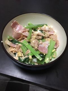小松菜とツナの卵炒め-レシピのメイン写真