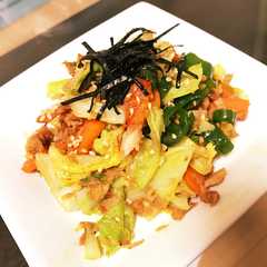 節約！ツナ野菜炒め♪-レシピのメイン写真