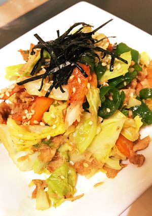 節約！ツナ野菜炒め♪-レシピのメイン写真