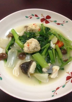 分ける派 タラと鶏団子のシチュー-レシピのメイン写真