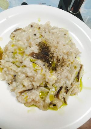 おいしいきのこリゾット(所要時間18分)-レシピのメイン写真
