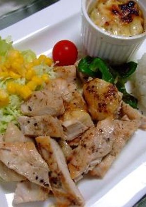胸肉deチキンソテー☆クレイジーソルト味-レシピのメイン写真