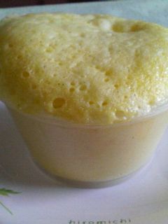 レンジ蒸しパン☆カップケーキバニラ-レシピのメイン写真