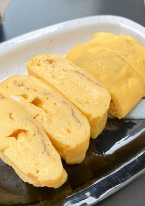 うちの甘い卵焼き😊お弁当用卵２個分-レシピのメイン写真