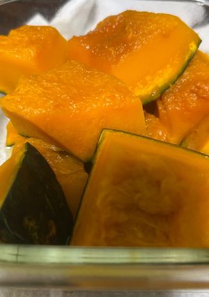 材料2つだけ　簡単カボチャ甘煮-レシピのメイン写真