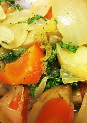 レンジで超簡単♬ヘルシー汁なしカレー-レシピのメイン写真