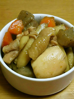 鶏肉と牛蒡の煮物-レシピのメイン写真