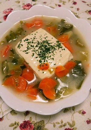 豆腐にかける派ネギシチュー-レシピのメイン写真