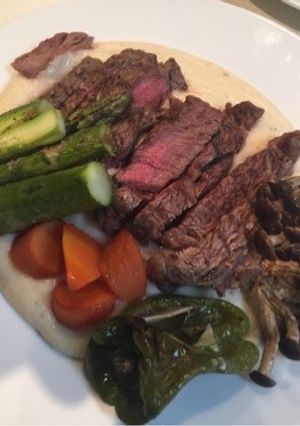 即席 熟成肉 dE ステーキ-レシピのメイン写真