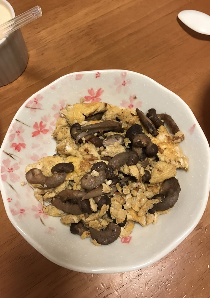 あごだし香るきのこと卵炒め-レシピのメイン写真