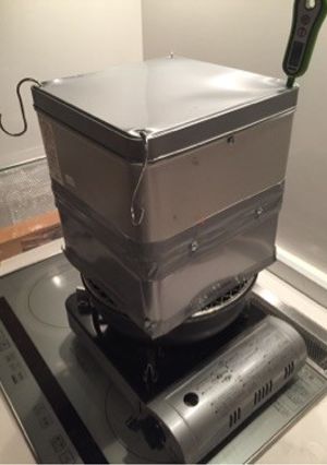 おかきの缶 dE 燻製器-レシピのメイン写真