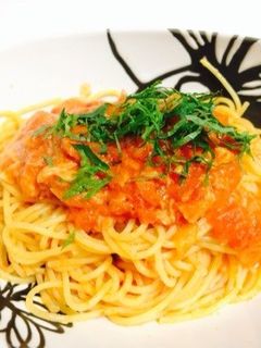 簡単ツナ☆トマトパスタ-レシピのメイン写真