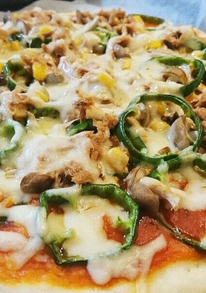 発酵なし！お手軽！薄力粉ピッツァ-レシピのメイン写真