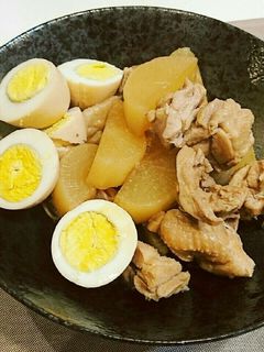 大根と鶏肉の煮物-レシピのメイン写真