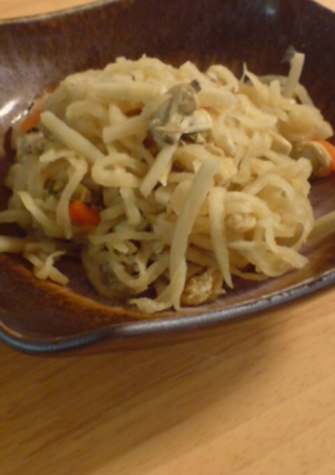 切干大根とあさり水煮缶の煮物☆-レシピのメイン写真
