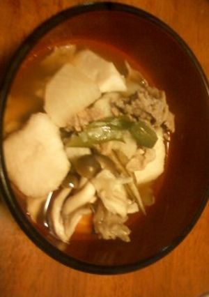芋煮汁-レシピのメイン写真