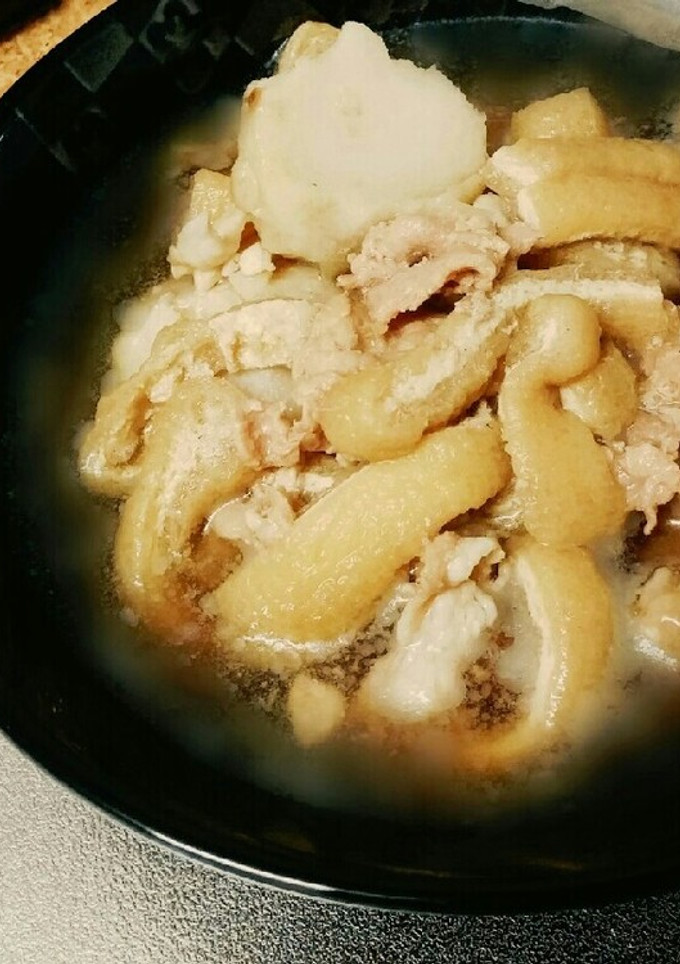 ☆お揚げと豚コマ入りの里芋の煮物☆-レシピのメイン写真