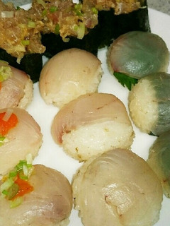 ヒラメの手まり寿司-レシピのメイン写真