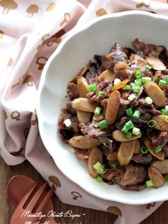 牛肉とごぼうの甘辛炒め♪常備菜にも-レシピのメイン写真