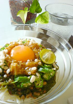 暑い夏のモリモリ冷やしうどん-レシピのメイン写真