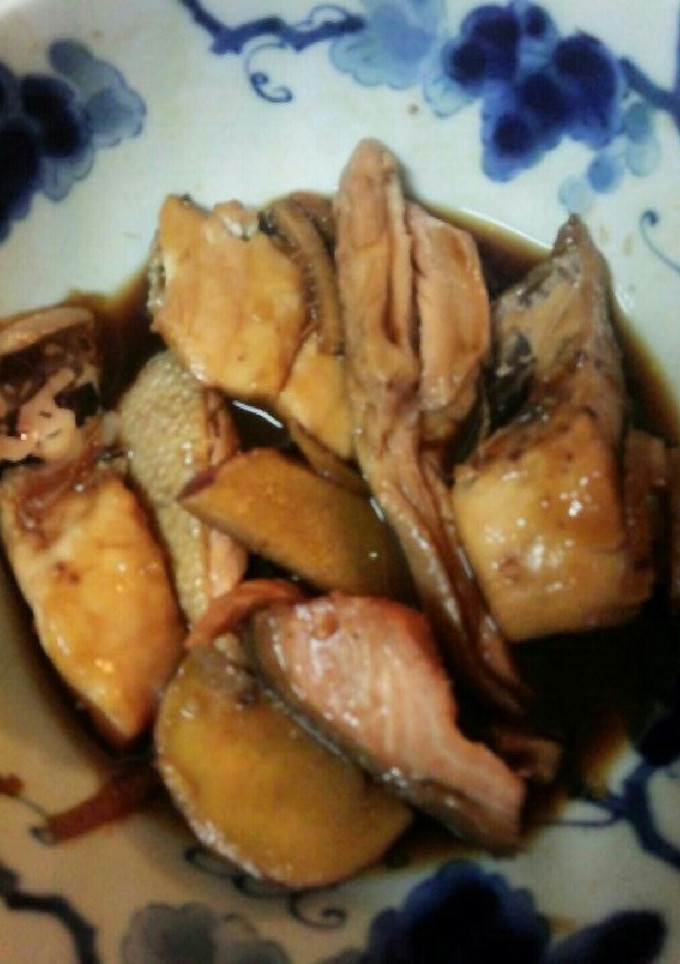 ボラと鮭の煮付け（血管ダイエット979）-レシピのメイン写真