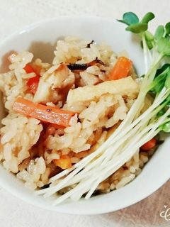*簡単*塩昆布de炊き込みご飯☆-レシピのメイン写真