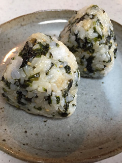 韓国のりのおにぎり☆混ぜご飯でも!-レシピのメイン写真