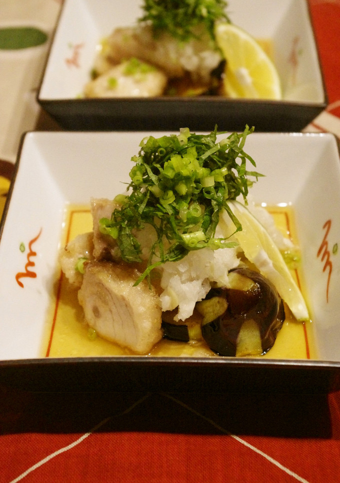 メカジキと茄子の揚げ浸し-レシピのメイン写真