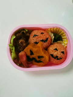 簡単ハロウィンおにぎり★お弁当に☆-レシピのメイン写真