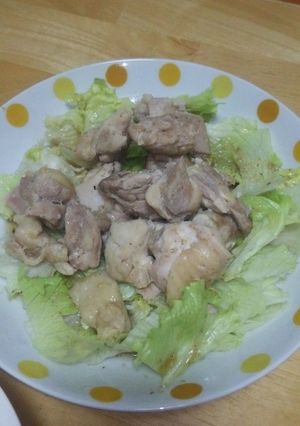 とっても柔らか☆蒸し鶏の香味タレ☆-レシピのメイン写真