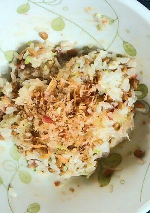 梅チーズ納豆ご飯-レシピのメイン写真