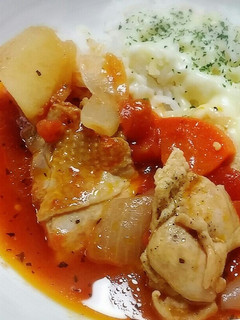 とろっとチーズが決め手!チキンのトマト煮-レシピのメイン写真