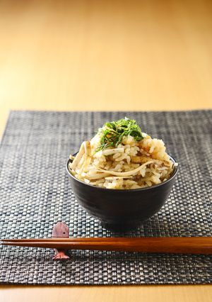 ごぼうの炊き込みご飯-レシピのメイン写真