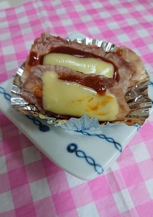 お弁当。豚肉ケチャップソースつけ焼き-レシピのメイン写真
