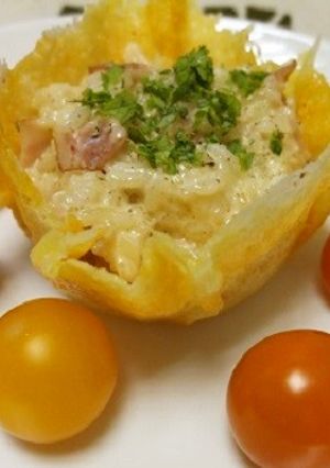 器もチーズで食べられる簡単チーズリゾット-レシピのメイン写真