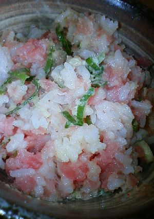 ねぎとろ明太子御飯♪♫♬-レシピのメイン写真