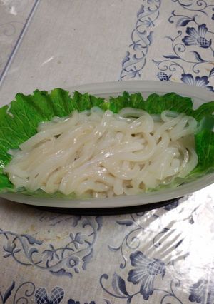 取れ立て生 イカで~イカそうめん-レシピのメイン写真