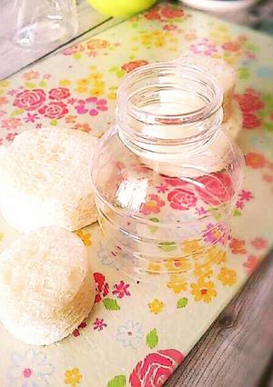 0円！）ボトルでクッキー型抜き-レシピのメイン写真