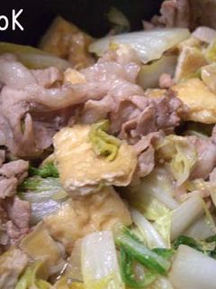 簡単★豚肉と白菜の炒め煮★-レシピのメイン写真