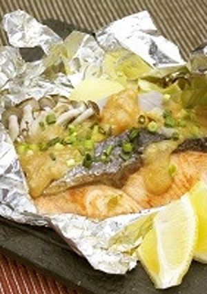 鮭のチャンチャン焼き風包み焼-レシピのメイン写真